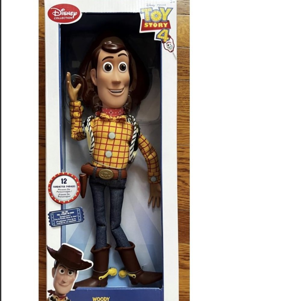 Disney Pixar Toy Story 4 Talking Woody 16" Action Figure from Disney